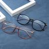 LG8815 Blue Light Blocking Glasses Frame Light Plastic Metal Eyeglasses Frame for Man and Woman Anti Glare Filter Computer Game Reading Eyeglasses