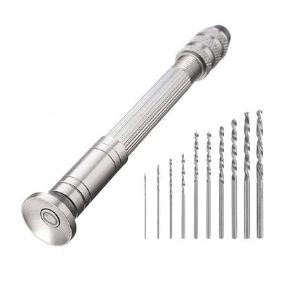 Roterende verktøy Håndbor 1 stk/11 stk 89*14mm Aluminiumslegering Diamant