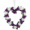 Heart-Shaped Rose Door Wall Hanging Wreaths Wedding Festival Decoration Road Lead Rose Flower Wreath Festival Party Supplies