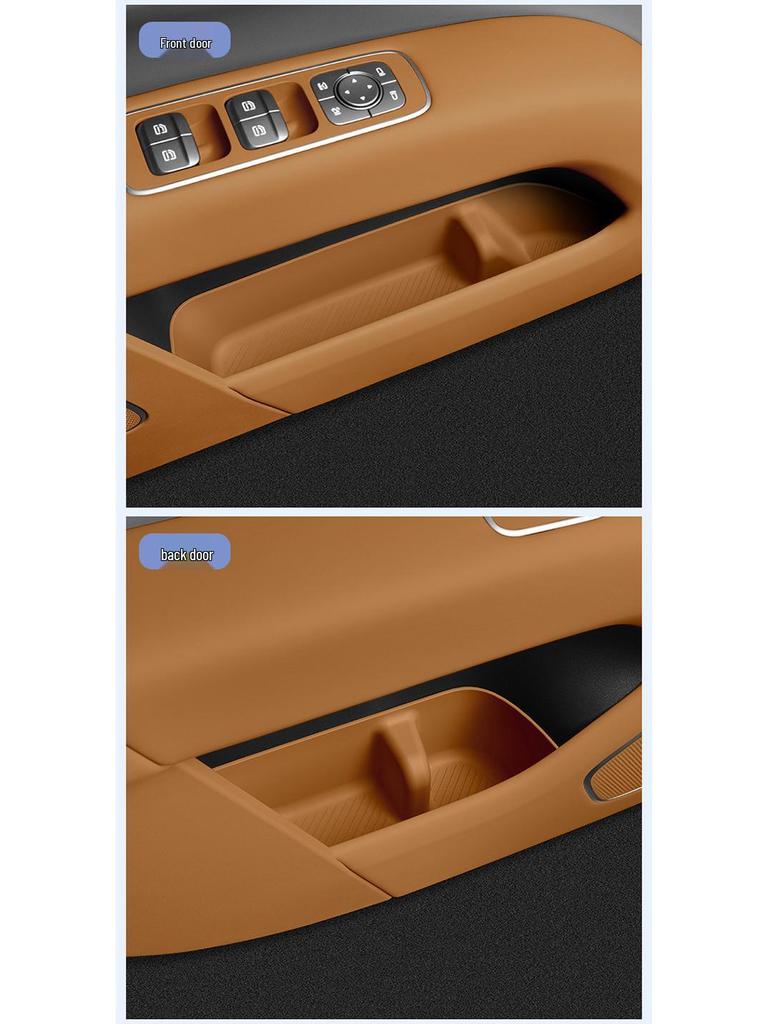 Ideal I6 Car Door Storage Box and Slot Mat - Modified Interior Accessories