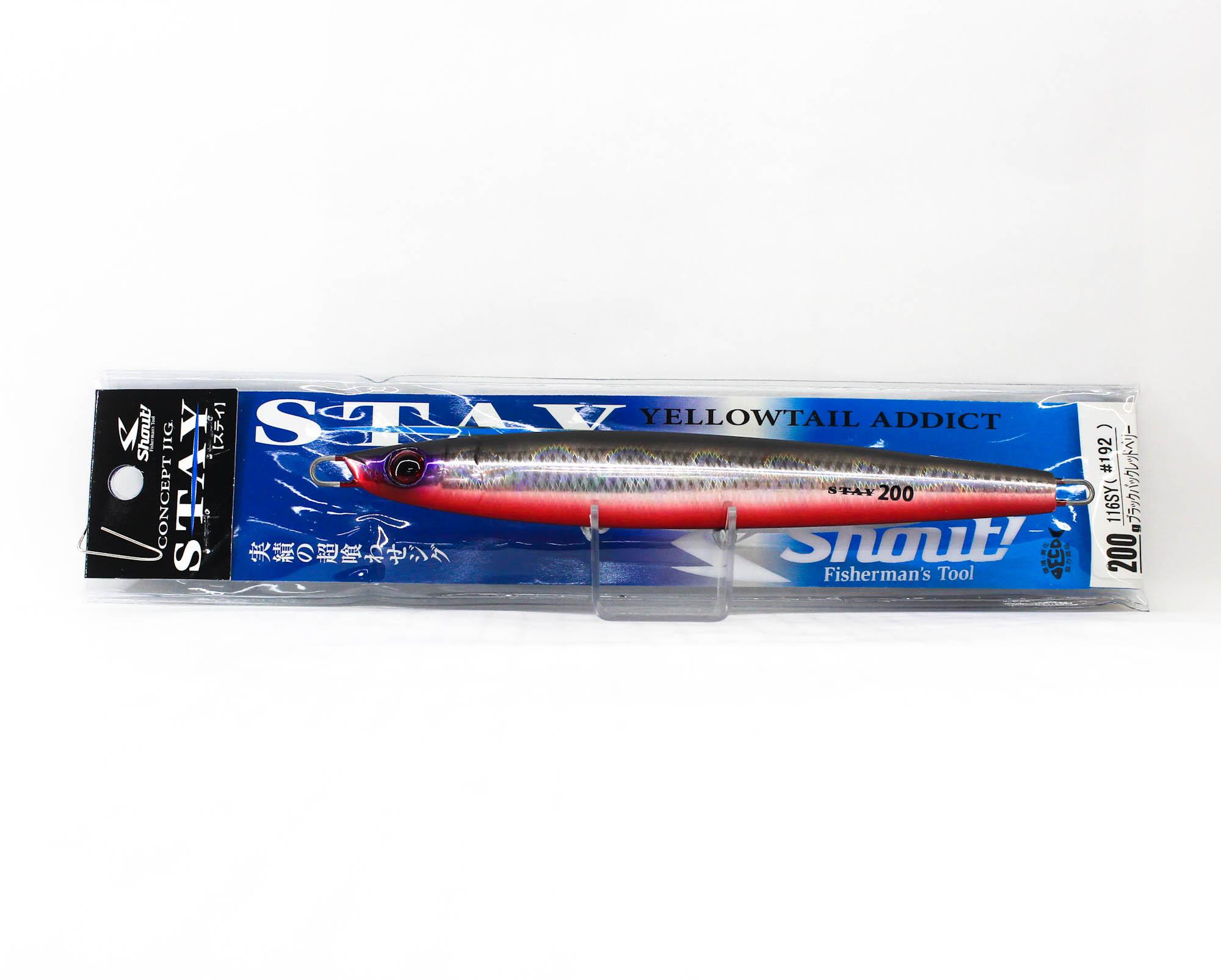 

Shout 116-SY Metal Jig Stay 200 grams 192 (5795)