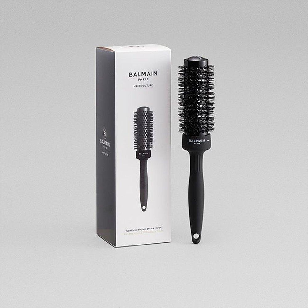 Professional Ceramic Round Brush 33mm Black