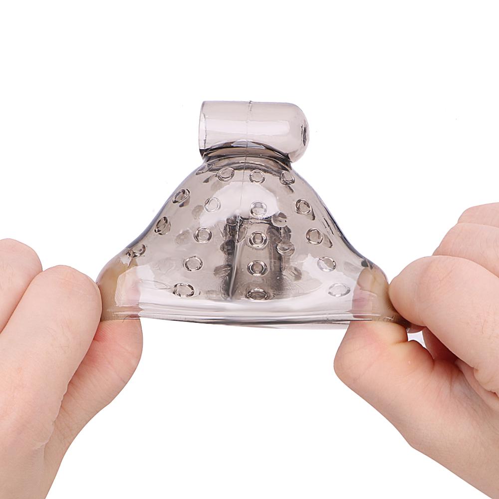 Glans Vibrator Penis Vibrators Penis Massager With 2 Caps Male Masturbator Delay Lasting Trainer Sex Toy For Men 12 Speed
