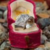 Sterling  Wedding Rings for Women Hollow Floral Pattern Luxury CZ Female Rings Party Gift New Trendy Jewelry