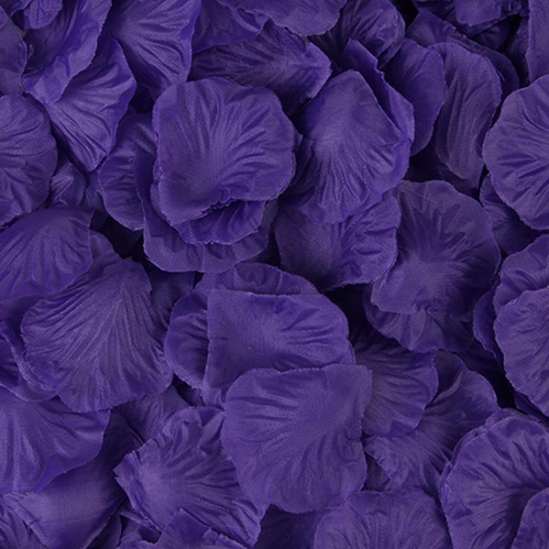 1000 Silk Cloth Artificial Rose Petals for Wedding Decorations and Celebrations