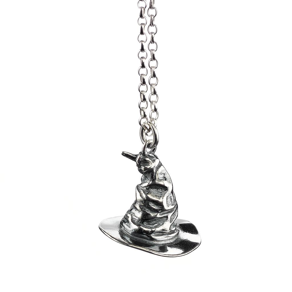 Harry Potter Sterling Silver Sorting Hat Necklace