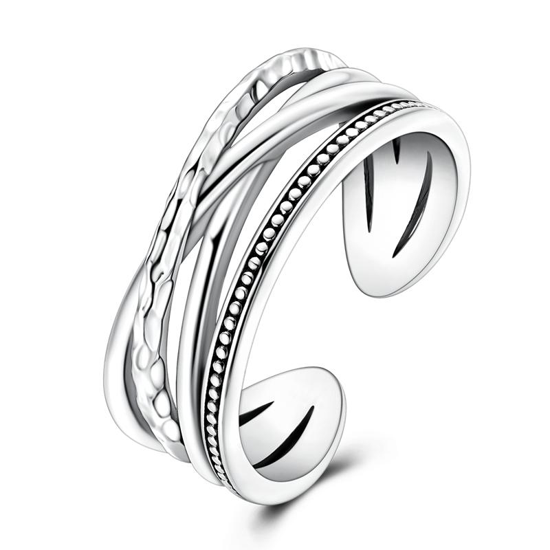 Original Luxury   CopperSculptural Geometric Ring With Zirconia For Women Wedding Couple Anniversary Jewelry Gifts