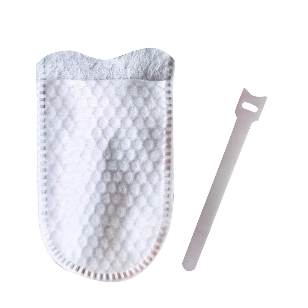 Faucet Water Filter Cotton Pads 10pcs 20pcs 40pcs 60pcs Mesh Filter Screen for Tap Water Impurity Sediment Rust Scale Prevention with Strap