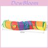 Cat Tunnel Playground Set With Canvas Material For Play And Exercise