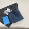 Stylish Light Blue Denim Tote Bag for Women Large Capacity, Zipper Closure, Casual Shoulder Handbag with Multiple Compartments