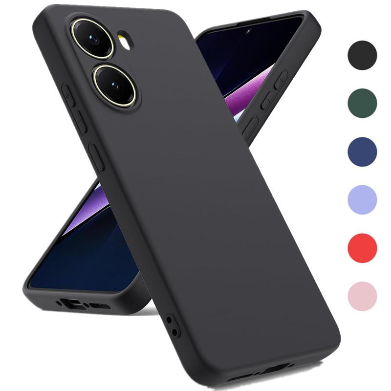 Liquid Silicone TPU Case For Xiaomi Poco X7 Pro 5G Protective Cover Flexible Bumper Fundas Coque Capa