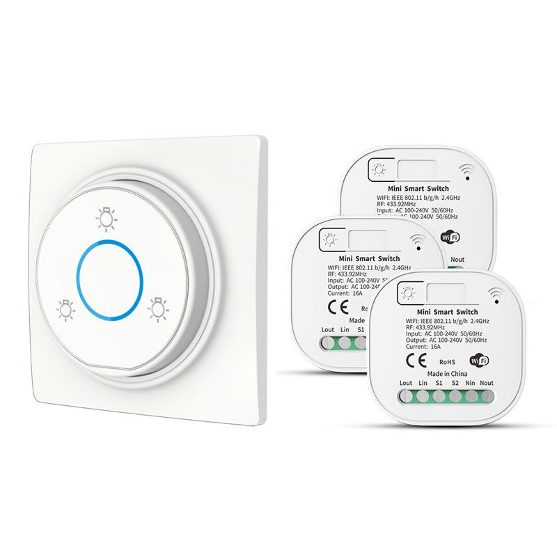 Graffiti Wireless Smart Switch with Xiao Ai and Alexa Voice Control