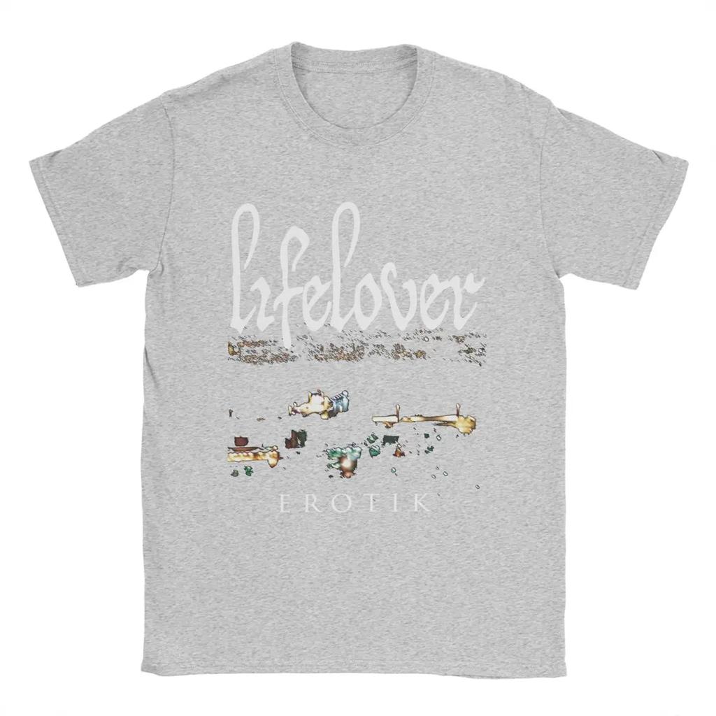 Tričko Lifelover Erotik Pánská 100% bavlna Vintage trička Trička s kulatým výstřihem Trička s krátkým rukávem 4XL 5XL