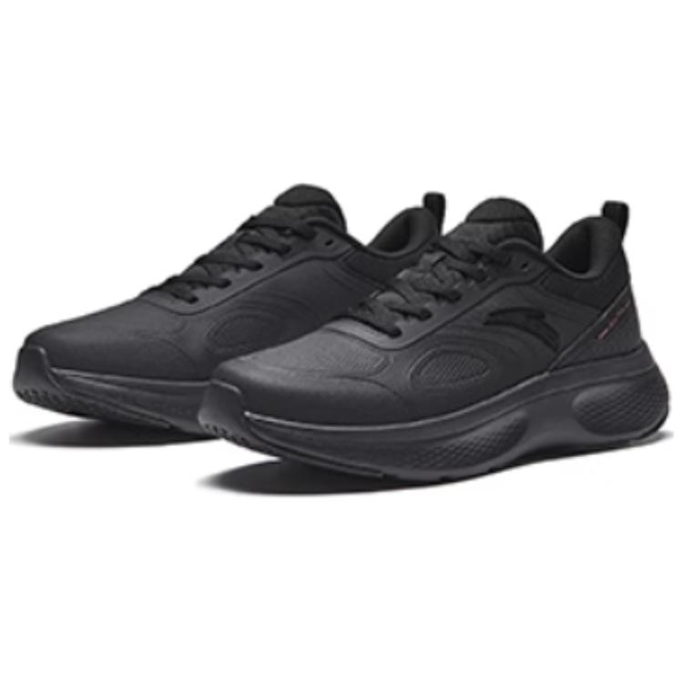 New Anta Variety Training Collection Anti Slip Wear Resistant Low Top Training Running Shoes Women's Black Gray 122447792-7