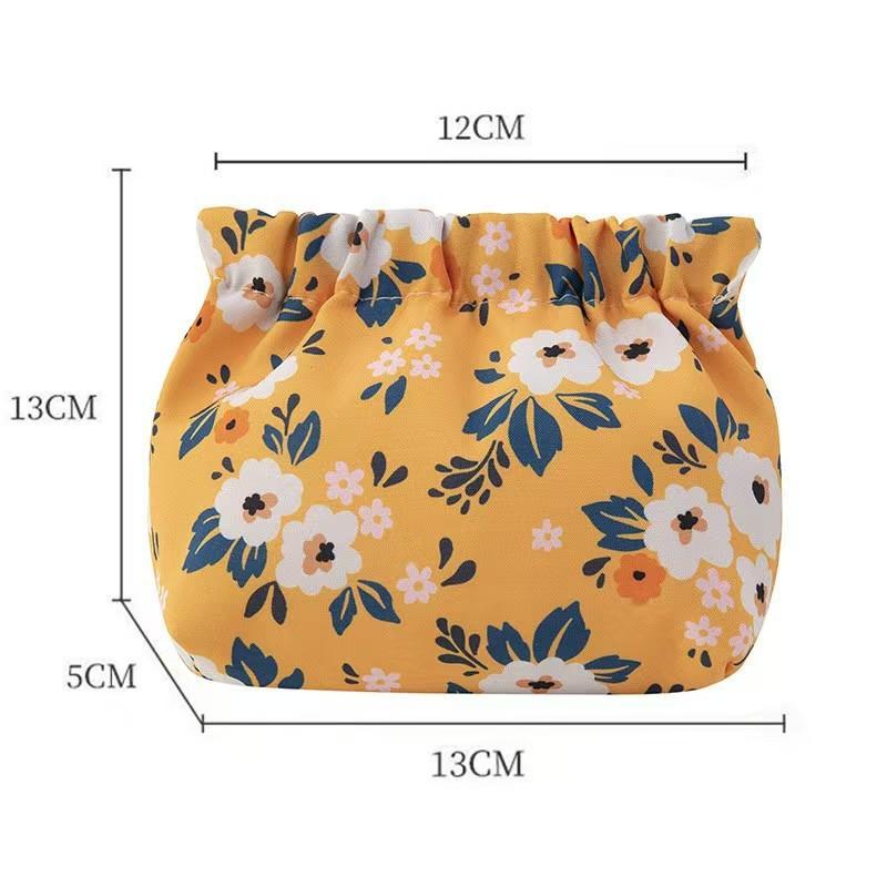 Portamonete a Chiusura Automatica Mini Borsa Portatile per Chiavi Cosmetici e Snack