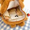 Capibara Plush Capybara Backpack Bag Cute Student Versatile Hair Bag ins Soft Girl Storage Small Backpack