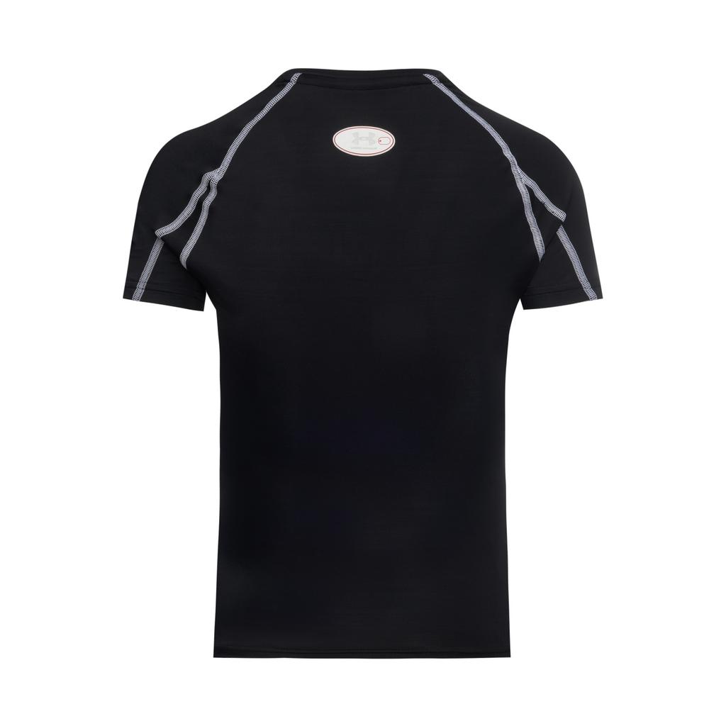 Under Armour Short Sleeve Crew Neck Logo T-Shirt Women Tops 6015368-008