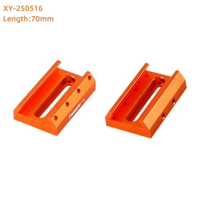 Angeleyes 70mm 70x6.5mm 60 Degrees Multifunctional Expansion Board Dovetail Solot Star Searching Guiding Base Dovetail Plate