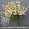 Champagne Silk Flower Wedding Decor - Artificial Ceiling & Aisle Floristry Elements