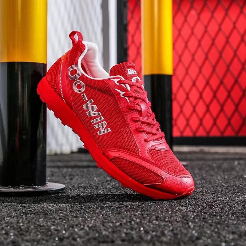 

Do-Win Pro Male Sport Running Shoes Breathable Gym Training Walking Tennis Shoes Lightweight Sports Shoes 45 красный