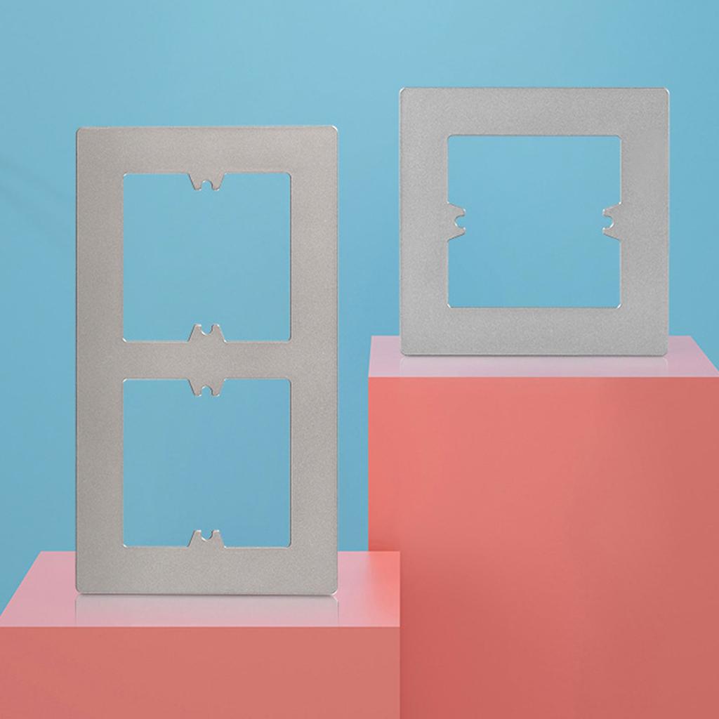 86 Type Wall Ceramic Tile Switches Panel Hole Cover Plastic Switches Socket Frame Wall Panels Decorative Frame Cover
