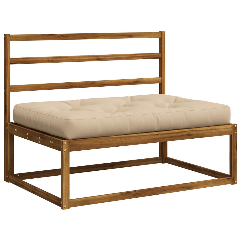 Pallet Seat Cushion VIANEN 100percent  Polyester Cream 120 x 60 x 12 cm
