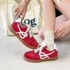 Spring and Summer New Board Shoes Platform Red Handmade Sports Couple Casual Shoes Female Macarons
