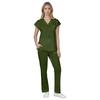 Women's Quick-drying Colorful Pocket Vest And Pants Set, Dry Work Clothes