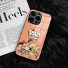 La Coque de Téléphone L-LoudS H-HouseS Pour IPhone 17 Air 16 E Pro Max 15 14 13 Mini 12 Pro 11 Max Plus Couverture en Verre Noir
