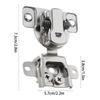Kitchen Cabinet Hinges Multipurpose Cabinet Door Hinges Iron Cabinet Hinges Furniture Door Hinges For Bathroom Bedroom Furniture