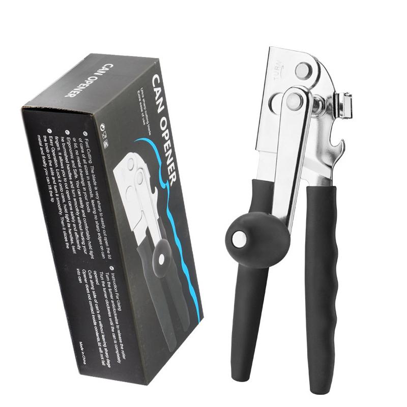 

Магнитный консервный нож с гладким краем, безопасный консервный нож, ручной, пищевая нержавеющая сталь, режущий консервный нож для кухни, ресторана magnetic