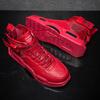 Pánská móda Prodyšná Pánská obuv Podzimní Hip-hop Vysoké desky Obuv Móda Obuv pro volný čas