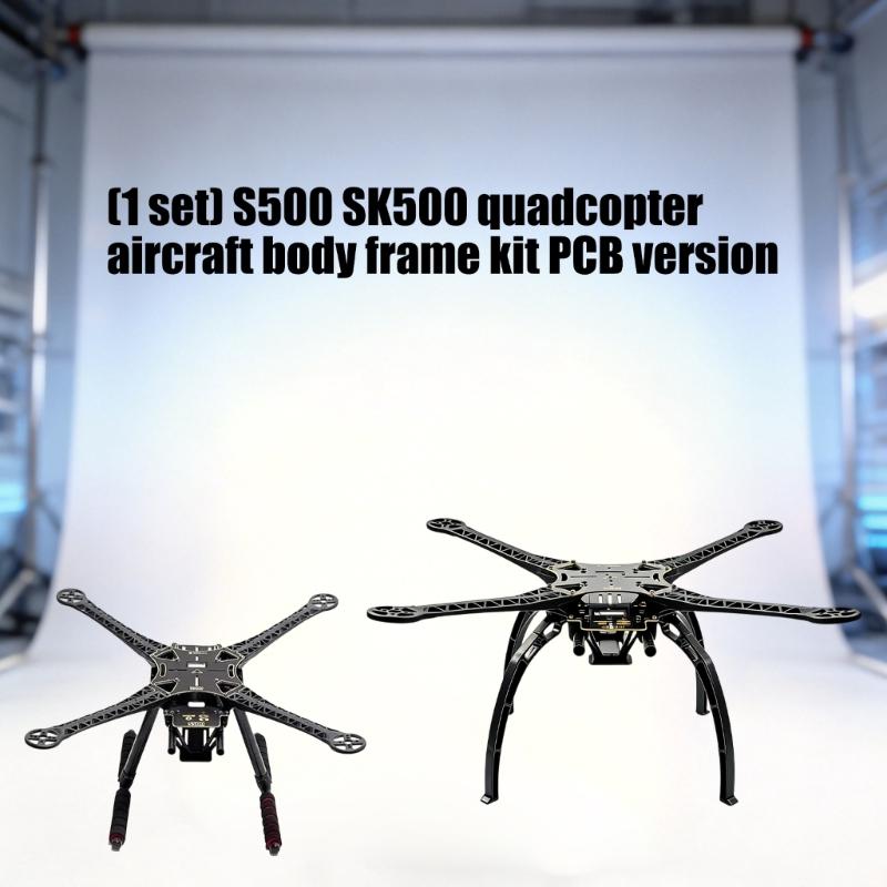 500mm/527mm FPV Drones Frame Kit Quadcopter Fuselage Frame For Stable Flying Camera Air Photography Easy Assembly