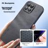 Huawei Nova8se Phone Case, Nova8 Se Protective Cover, Shockproof Lens Full Protection Soft, Simple Luxury Outer Casen, Leather Case, Black