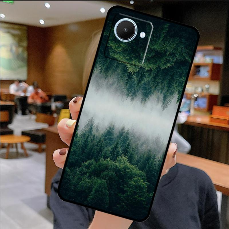 Beautiful Mountain Forest Nature Case For Realme 14 Pro Plus 12 10 11 13 GT 6 6T 5 GT7 Pro C61 C55 C51 C21Y C25S C67 C75 C53