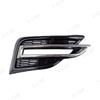 For Honda Jade 2017 2018   Front Bumper Fog Light Lamp Cover Grille Decorative Frame Shell Car