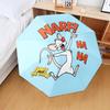 Pinky Brain's Adventure Umbrella Folding umbrella, automatic umbrella 8-Frame for Travel, camping Use Gift for Halloween Christmas