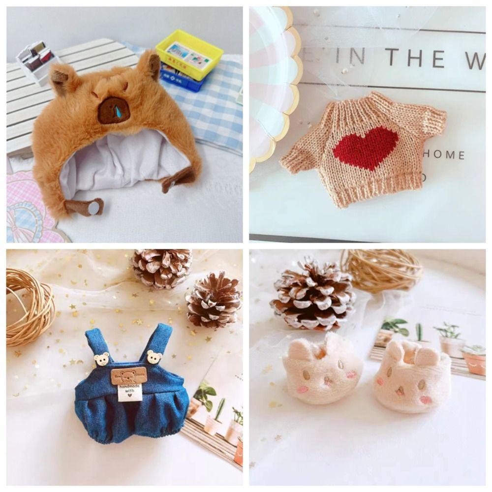 Head Cover Cotton Doll Clothes 20cm No Attributes Dolls Clothes Doll Clothes Toy  Doll Accessories