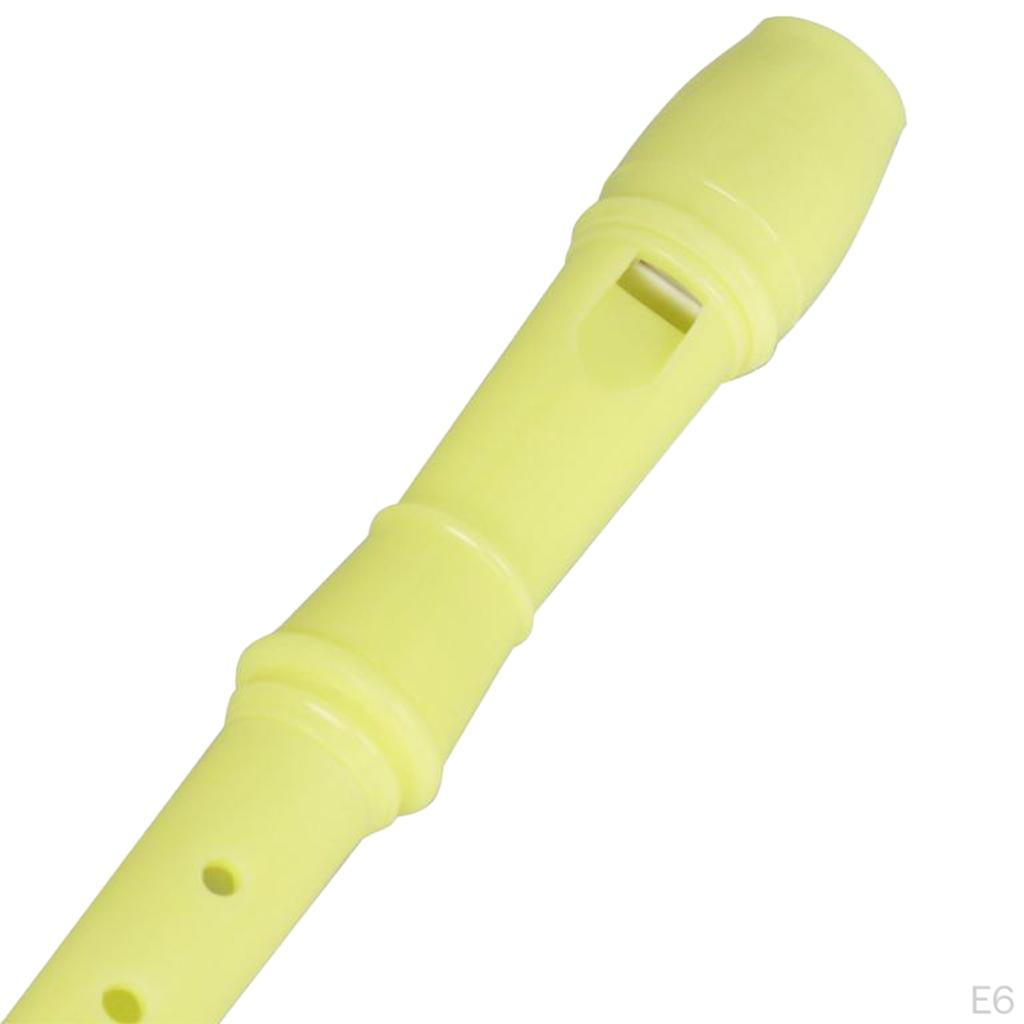 8 Hole Clarinet Children Music Flute with Cleaning Rod for