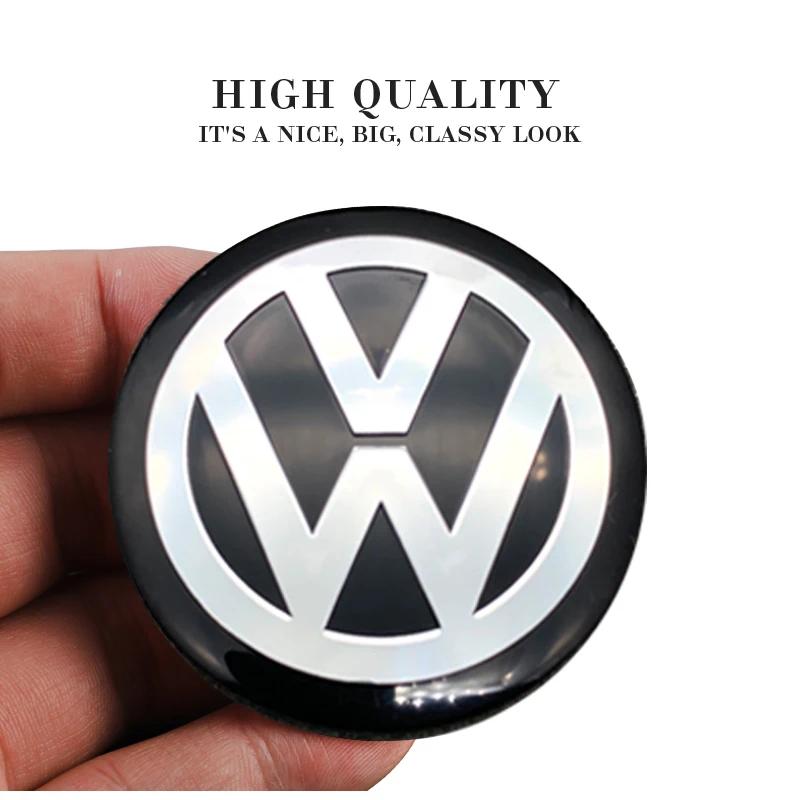 For VW Volkswagen Jetta MK5 Golf 56mm-120mm Car Wheel Center Hub Cap Sticker Accessories For Volkswagen VW R-line R GTI Polo Gol ED1