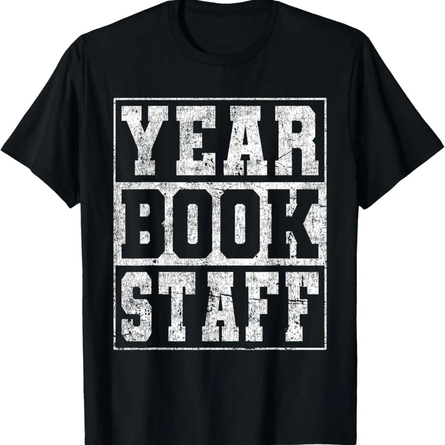 

School Yearbook Staff - Retro Look T-Shirt S чёрный