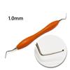 High Quality Silicone Handle Dental Scaler Spoon Tooth Cleaning Excavator  Restorative Instruments Spoon Tool Small Round Tip