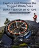 2026 Nuovo Uomo Outdoor Batteria 1000mAh Mappa GPS Smartwatch Memoria Interna 4GB Orologio AMOLED Chiamata Bluetooth Impermeabile Sportivo Smartwatch