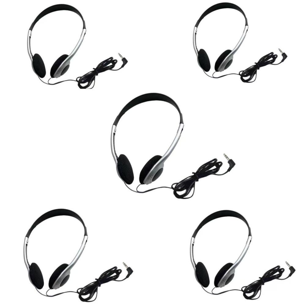 Stylish retro portable wired headphones 3.5mm over-ear sports headphones Compatible with computers, mobile phones, MP3 etc.