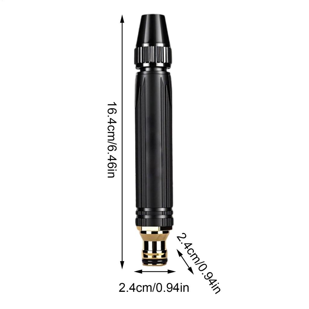 Portable High Pressure Washing Water Gun Car Wash Nozzle Adjustable Nipple Type Direct Spray Home Garden Shower Watering Hose