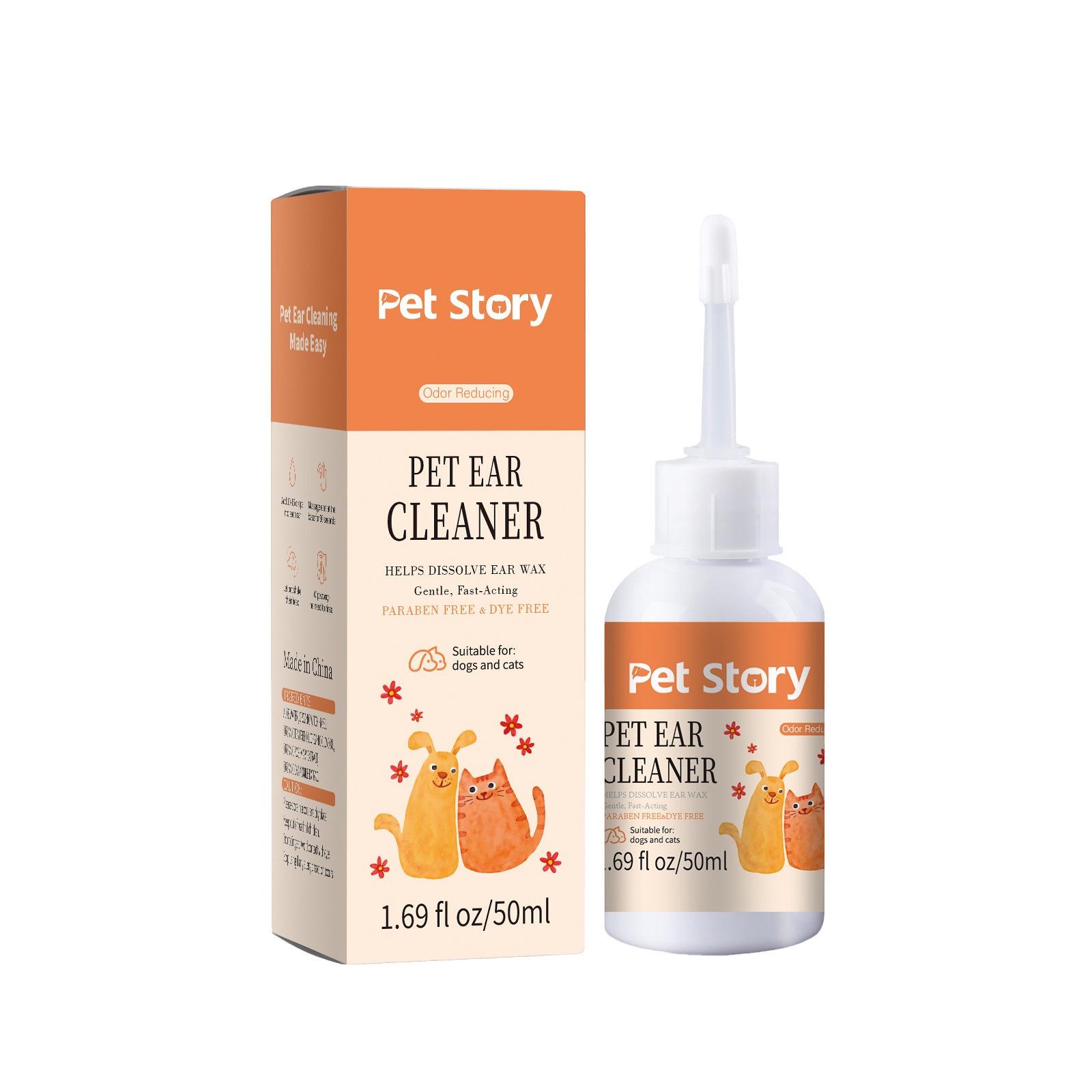 

Средство для чистки ушей питомца - Средство для мытья ушей котенка и собаки, средство для удаления клещей и капли для кошек и собак