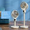 Circulation Floor Fan with Night Light Desktop Fan with Detachable Rod 5 Wind Speeds   3H/6H/9H Timer Auto Oscillation Remote Control