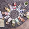 Children'S Shoes Summer Newest Girl'S Candy Color Sneakers Boy'S Canvas Shoes Baby Casual Shoes Student Nonslip Sneakers