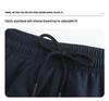 Men's Quick-Dry Breathable Three-Point Running Shorts for Summer Fitness