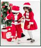 Lalapala Santa Cosplay Christmas Santa Claus Cute and Warm Kids Costume for Girls and Includes Hat and Perfect for Cultural School Stage and Christmas